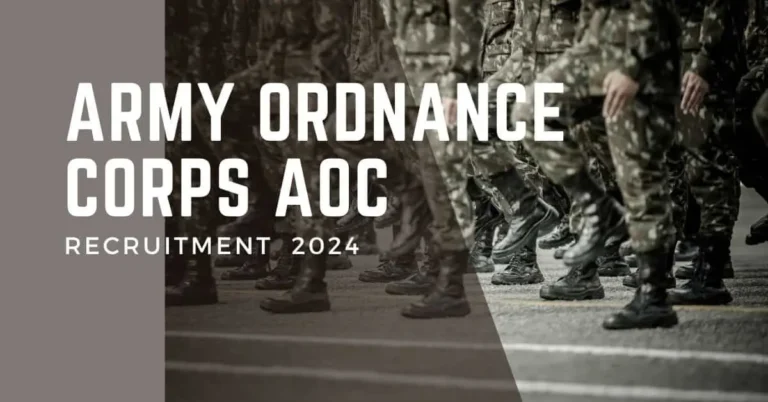 Army Ordnance Corps AOC Recruitment