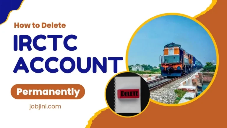 How to Delete IRCTC Account Permanently